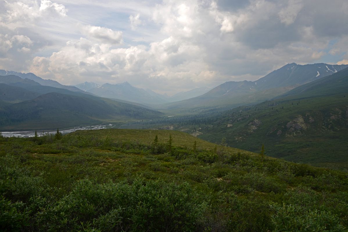 07A Tombstone Vantage Viewpoint Includes Rockcandy Mountain, Tombstone Mountain, Cathedral Mountain In Tombstone Park Yukon